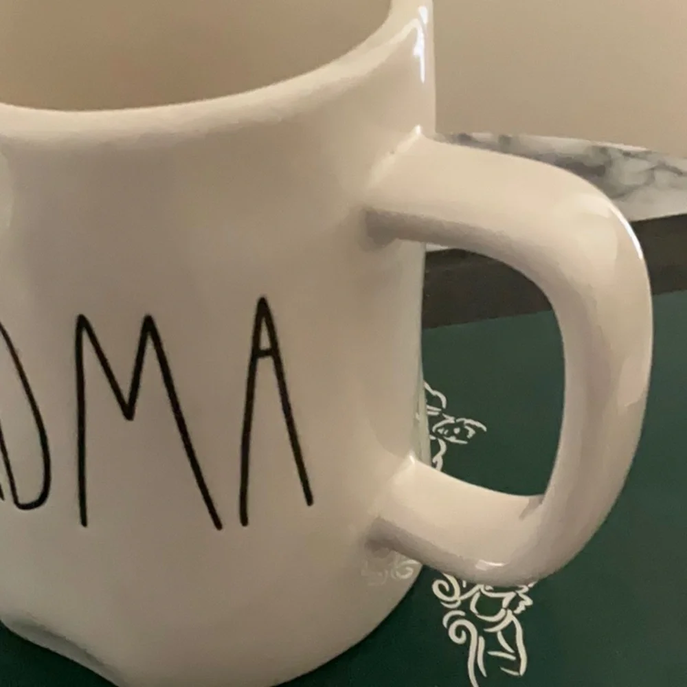Rae Dunn Mug, 16 oz, Cream - Picture 2 of 5